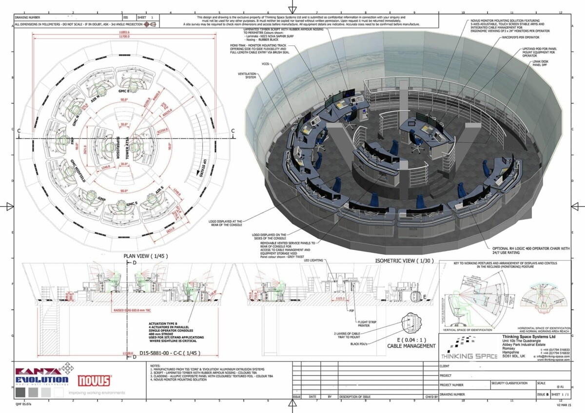 Air Traffic Control Room Solutions: Consoles for Your Equipment