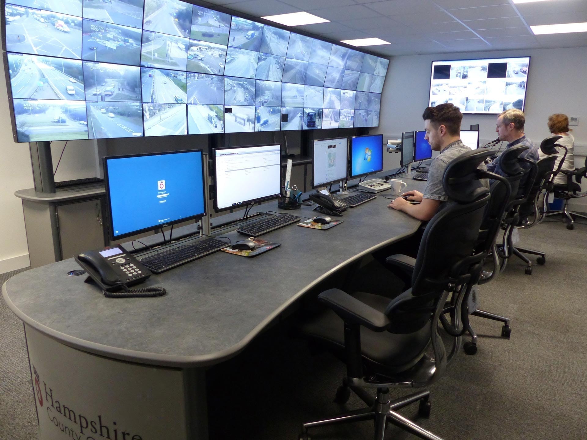 Security consoles and control room furniture | Thinking Space Systems