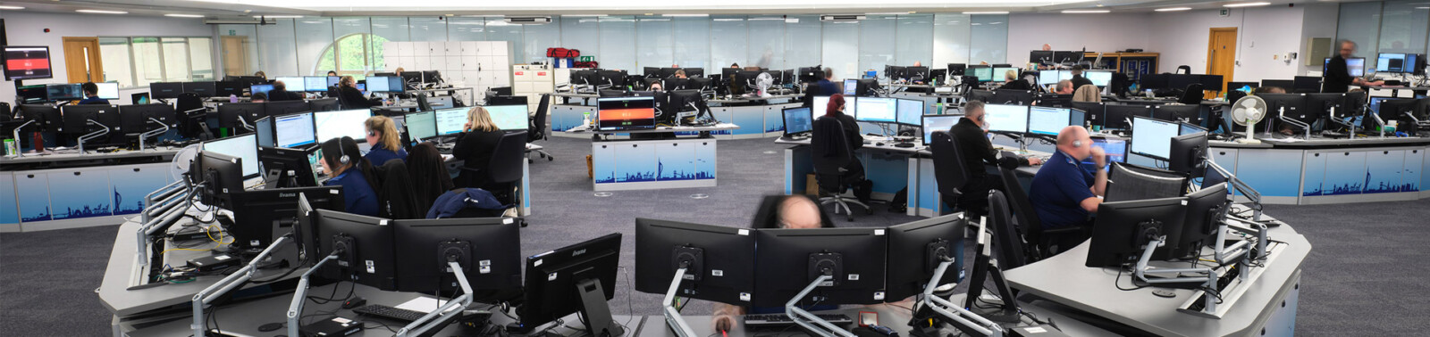 Hampshire Police 999 Emergency Control Room